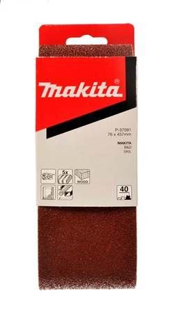 MAKITA brusni trak 76x457 mm K60 5 kos P-37100