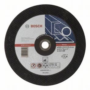 BOSCH Rezalna plošča ravna Expert for Metal A 36 R BF, 300 mm, 25,40 mm, 2,8 mm 2608600542