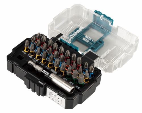 MAKITA set nastavkov 1/4" Impact Premier, 31 kos v plastičnem kovčku E-13552