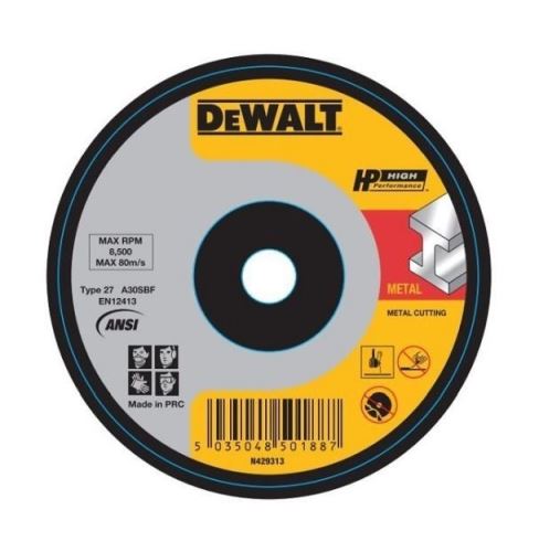 DEWALT Rezalna plošča za kovino 180 x 22,23 x 3 mm DWA4524IA