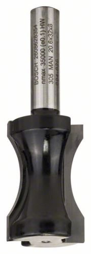 BOSCH Ploščati rezkar 8 mm, R1 18,3 mm, D 20,6 mm, L 32 mm, G 63,5 mm 2608628354