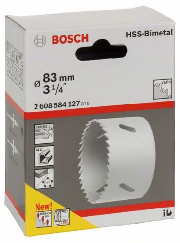 BOSCH HSS-bimetalni luknjač za standardni adapter 83 mm, 3 1/4" 2608584127