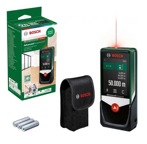 Bosch digitalni laserski daljinomer AdvancedDistance 50C 06036722Z0