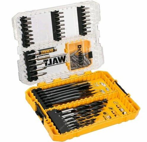 DEWALT Set svedrov in svedrov za les (57 kosov) DT70768