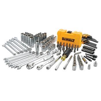 DeWALT Gola set (142 kos) z ragljo 1/4 in 3/8 DWMT73802-1