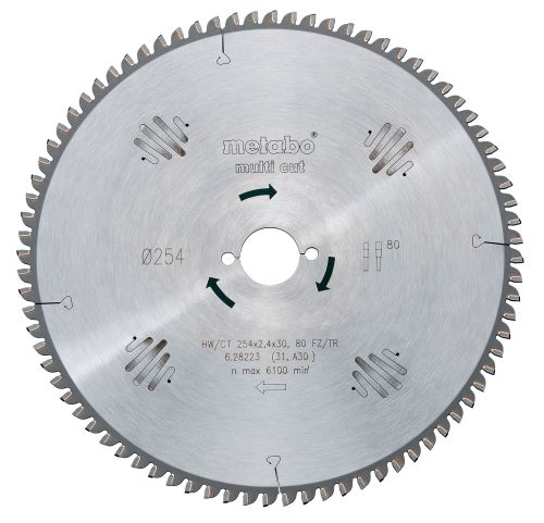 METABO Žagin list HW/CT 160 x 20 mm, 30 zob 628071000