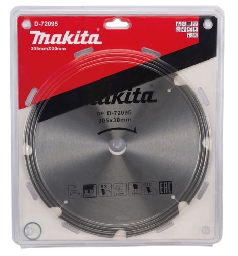 Makita PCD žagin list za vlaknocementne plošče 305 x 30 mm, 8T D-72095