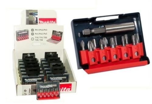 MAKITA set nastavkov 1/4" 12 kos v plastični škatli, 12 kos D-31083-12