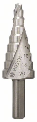 BOSCH Stopenjski sveder HSS 4 - 20 mm, 8,0 mm, 70,5 mm 2608597519