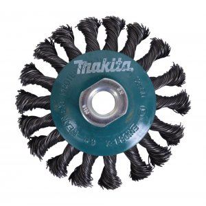 MAKITA skodelica iz jeklene žice, pletena žica 0,5 mm, 100 mm D-39861