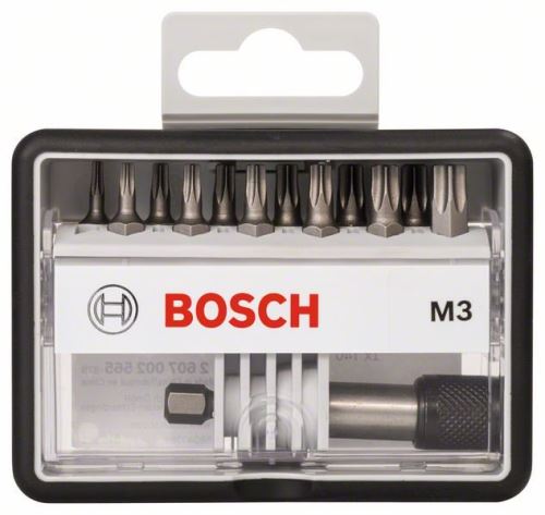 BOSCH set izvijačev m3 (torx) RL extra hart 2607002565