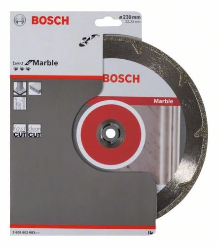 BOSCH Diamantna rezalna plošča Best for Marble 230 x 22,23 x 2,2 x 3 mm 2608602693