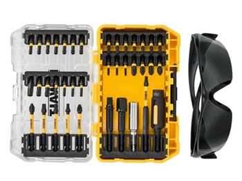 Set nastavkov DEWALT FLEXTORQ (38 kos) + očala DT70733T