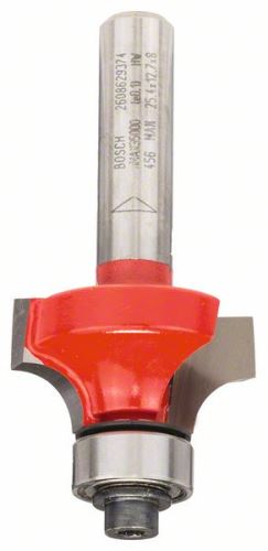 Bosch Rezkar za zaoblitev Expert for Wood, 8 mm, D 25,4 mm, R1 6,35 mm, L 12,7 mm, G 55 mm