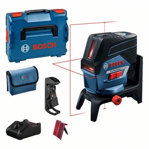 Križni laser BOSCH GCL 2-50 C + RM2 + BM 3 sponka + L-Boxx 136 0601066G03