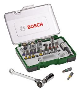 BOSCH 27 delni set z ragljo 2607017160