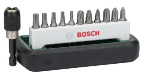 BOSCH Set nastavkov (12 kosov) PH1-2-3,PZ1-2-3,T10-15-20-25-30 2608255993