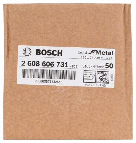 BOSCH vlaknasti brus R574, Best for Metal D = 125 mm; K = 24 2608606731