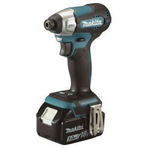 MAKITA akumulatorski udarni vijačnik 1/4" Li-ion LXT 18V/5.0Ah, Makpac DTD157RTJ