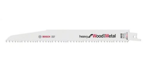 BOSCH žagin list za repno žago S 1110 VF Heavy for Wood and Metal (5 kosov) 2608657610