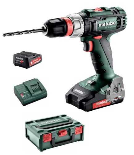 Akumulatorski vrtalni vijačnik METABO BS 18 L Quick 602320500