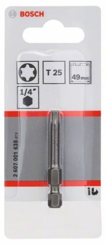 BOSCH Vijačni nastavek ekstra trd Extra-Hart T25, 49 mm 2607001638