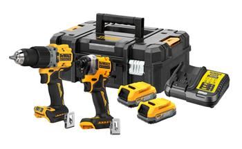 DEWALT 18V baterijski kombinirani komplet DCK2050E2T