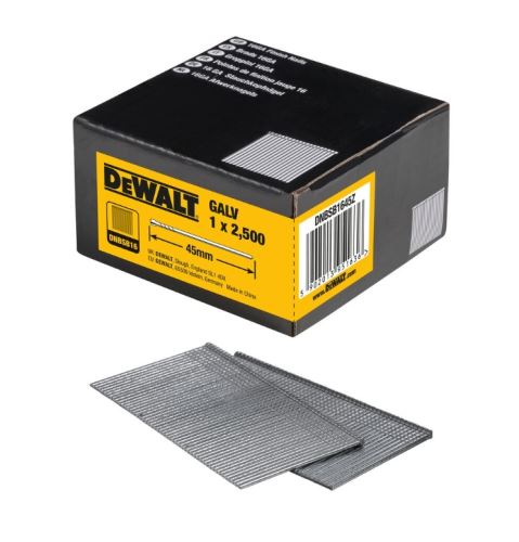 DeWALT udarni žeblji 1,5 x 45 mm (2500 kos) DNBSB1645Z