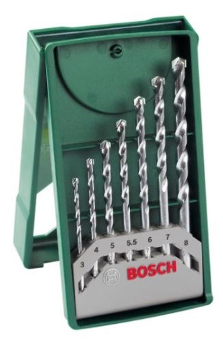 BOSCH 7-delni komplet mini svedrov za kamen X-Line 2607019581