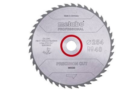 METABO Žagin list 254 x 30 mm, 40 zob (za TS 254) 628059000