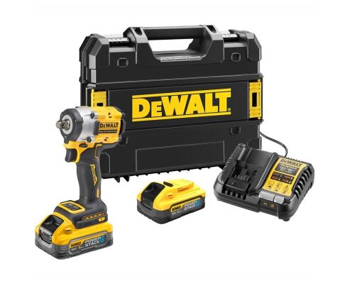 DEWALT udarni vijačnik 2-18V-5AH, baterija POWERSTACK DCF921H2T