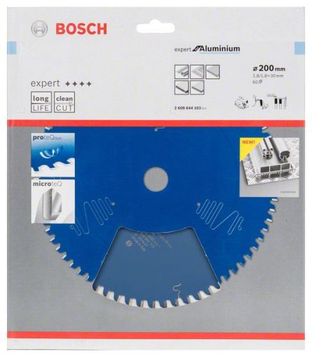 BOSCH žagin list Expert for Aluminium 200 x 30 x 2,8 mm, 60 2608644103