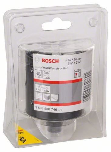 BOSCH Speed for Multi Construction luknjač 67 mm, 2 5/8" 2608580746