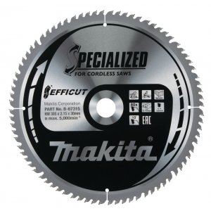 MAKITA rezalna žaga za les Efficut 305x2,15x30 mm 80 zob B-67315