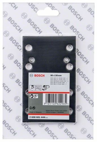 BOSCH Brusilna plošča 80 x 130 mm 2608601444