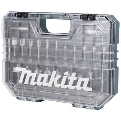 MAKITA Set 22 rezkarjev za potopne in enoročne rezkare D-74778