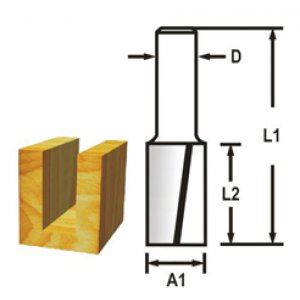 MAKITA Rezkar za utore 2 stebla rezilnega roba 12 mm, 16x32x73 mm D-47656