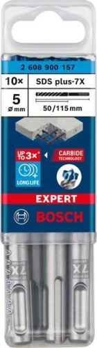 BOSCH EXPERT sveder SDS plus-7X, 5x50x115 10 kosov 2608900157