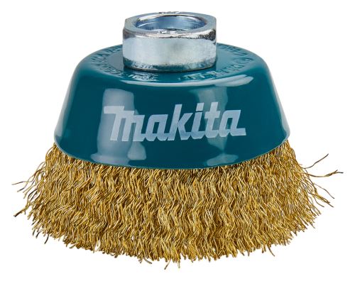 MAKITA ščetka iz medeninaste žice, valovita žica 0,3 mm, 60 mm D-39746