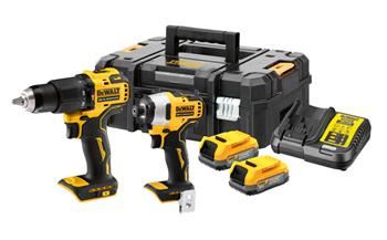 DEWALT 18V baterijski kombinirani komplet DCK2062E2T