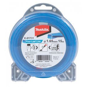 MAKITA vrvica najlon 1,65 mm, modra, 15m, posebna za akumulatorske stroje E-01731