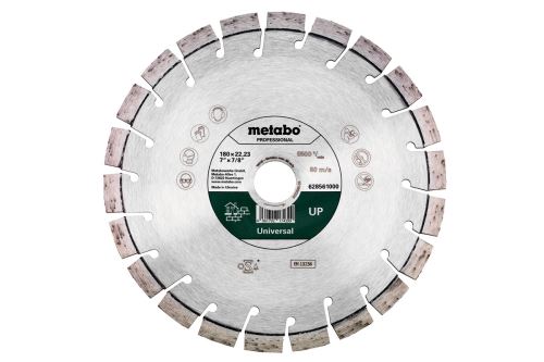 METABO Diamantna rezalna plošča Dia-TS 180x22,23 mm - UP, univerzalna, profesionalna 628561000