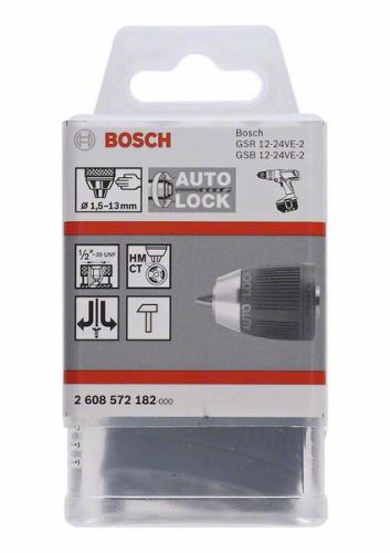 BOSCH Hitro vpenjalne glave do 13 mm 1,5-13 mm, 1/2" – 20 2608572182