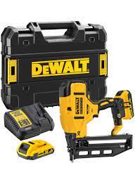 Akumulatorski ravni žebljičar DeWalt 18V XR z drugo fiksacijo (2 x 2 Ah) (16 Gauge) DCN662D2