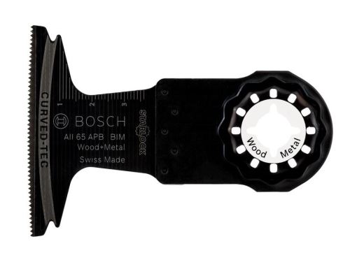 BOSCH BIM potopni žagin list Starlock AII 65 APB Wood and Metal, 65x40mm 2609256985