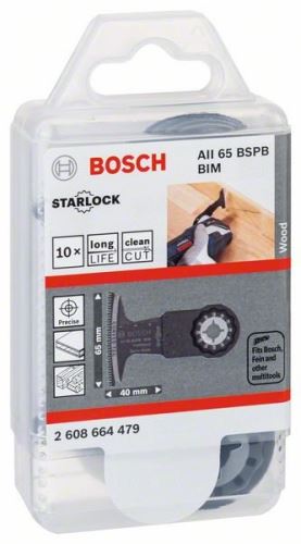 BOSCH RB – 10 kosov AII65 BSPB 40 x 65 mm 2608664479