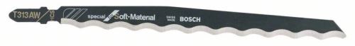 BOSCH Žagin list za sabljasto žago T 313 AW Special for Soft Material (3 kosi) 2608635187