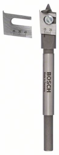 BOSCH Nastavljiv ploščati rezkalni nastavek, šestkotni 15 - 45 mm, 120 mm 2608596333