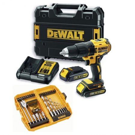 DEWALT Akumulatorski vrtalnik, 18V, 2x baterija LI-Ion/2,0Ah DCD777D2K