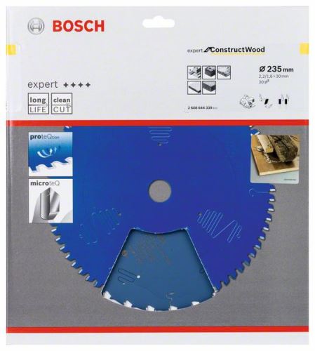 BOSCH žagin list EX CW H 235x30-30 2608644339